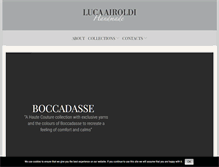 Tablet Screenshot of lucaairoldi.com